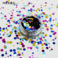 Venda quente de Poliéster Pontos Glitter Floco 1mm 2mm 3mm Misto Pó Glitter